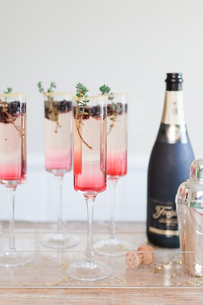 New Years Champagne Cocktail Recipe