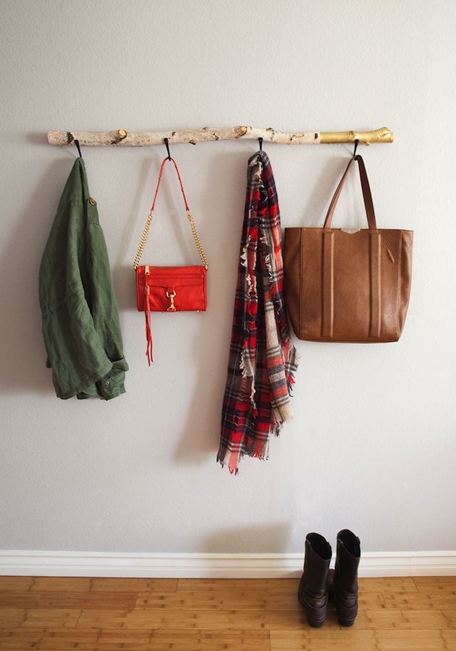 Create Storage With This DIY Coat Rack