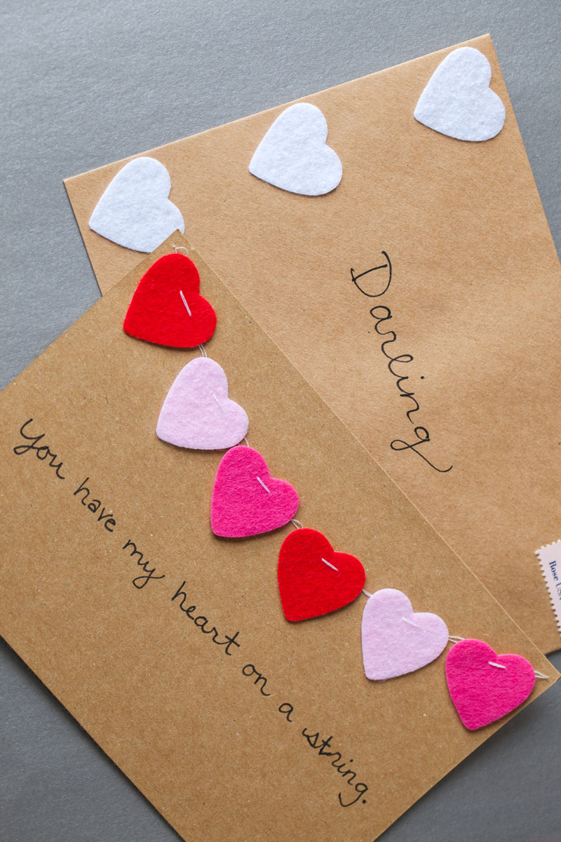 DIY // Valentine's Day Cards - The Effortless Chic