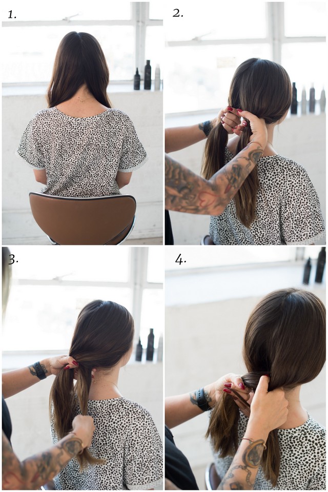 High and Low Ponytails For Any Occasion : Braided Low Ponytail | Low  ponytail hairstyles, Bridemaids hairstyles, Ponytail bridal hair