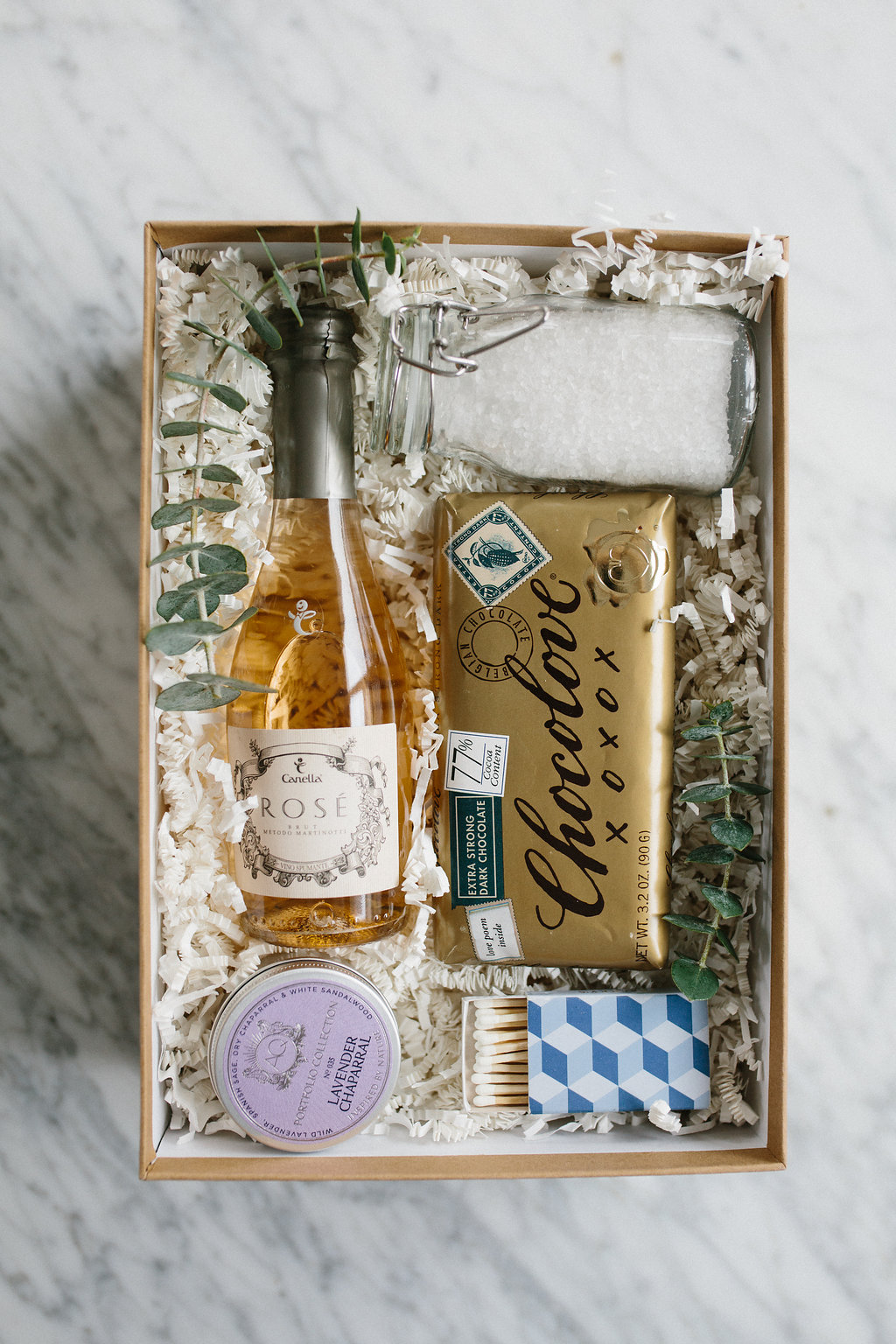 Under $30 DIY Bubble Bath Gift Box — The Effortless Chic