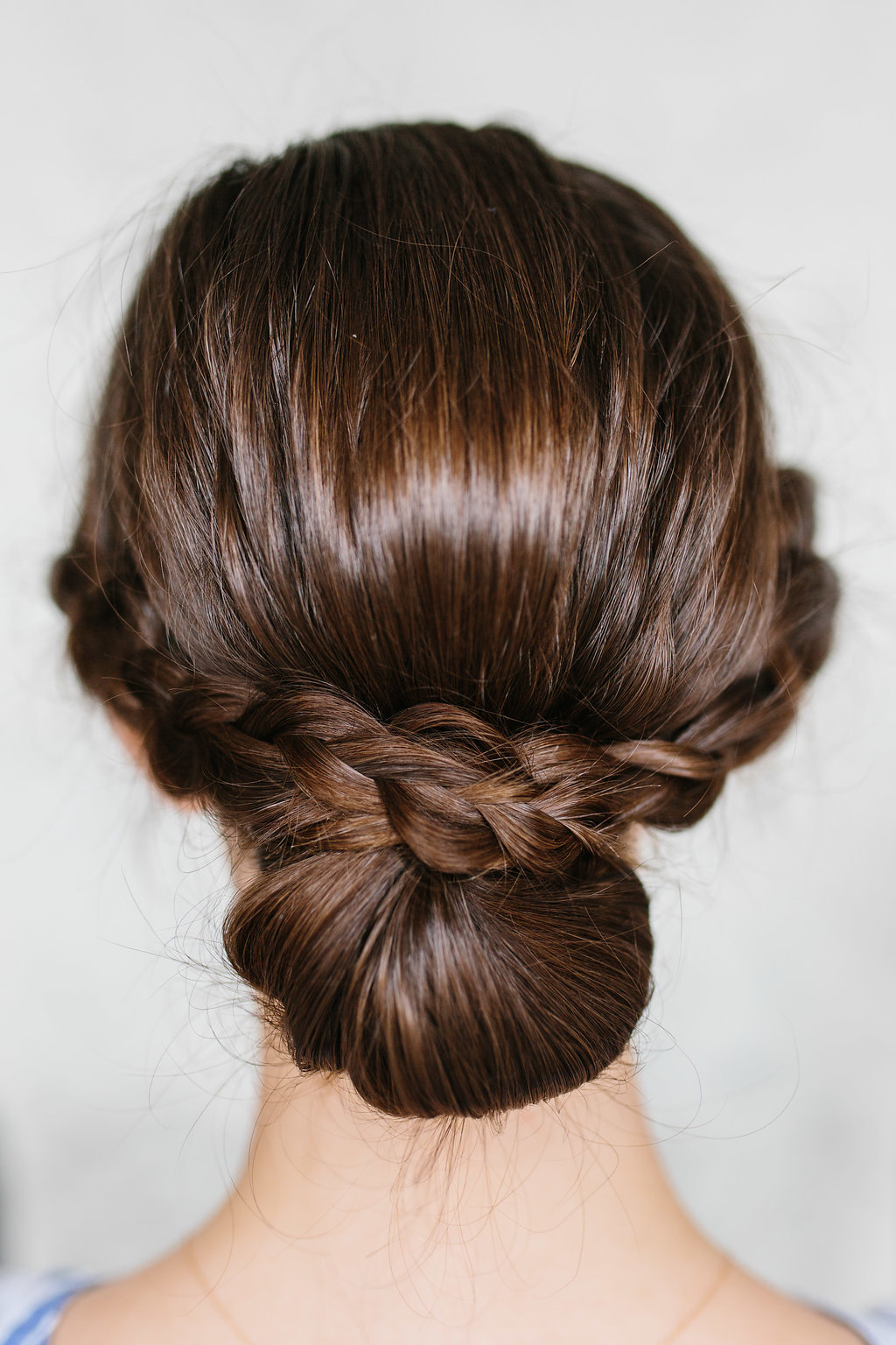 Braided Bun Updo - Cute Girls Hairstyles