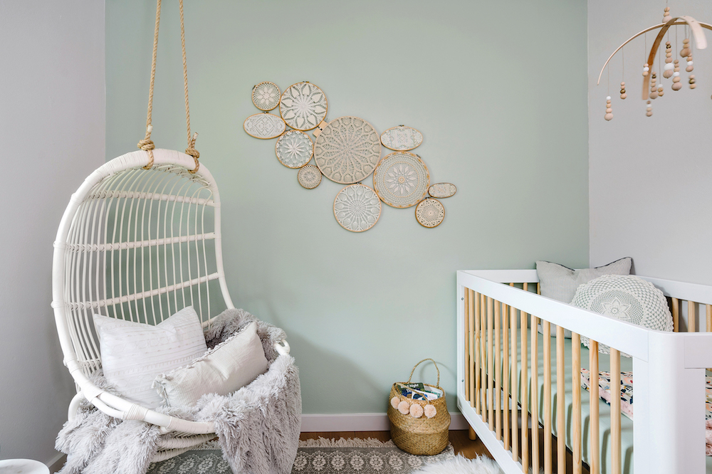 nursery hanging chair