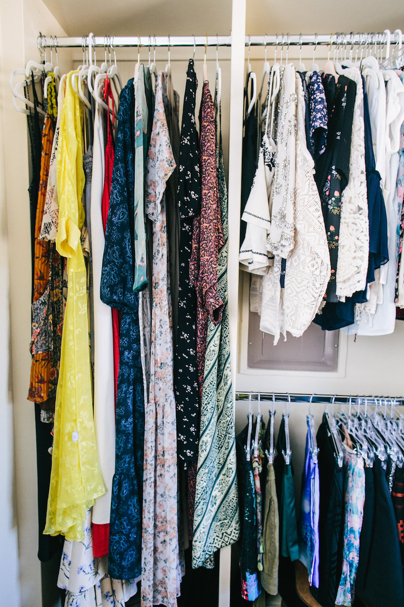 Project Feature: Stunning Wardrobe With Limited Closet Space — Blue Pencil  Home