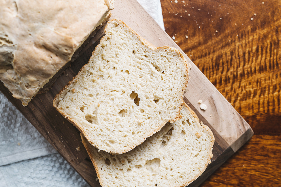 Easy Homemade Gluten Free Bread Machine Bread (Dairy Free!)