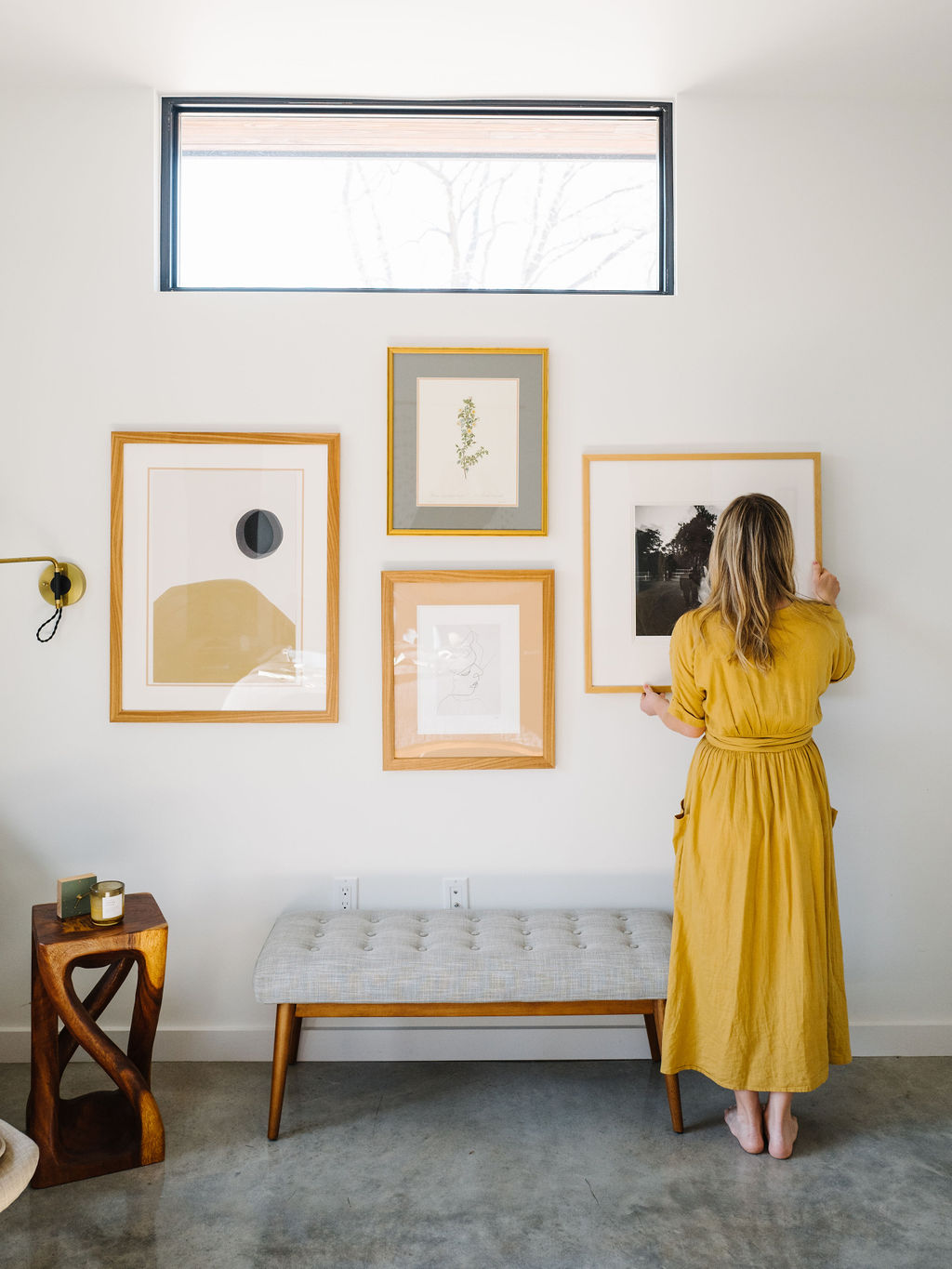 Master Bedroom Update A Meaningful Gallery Wall The