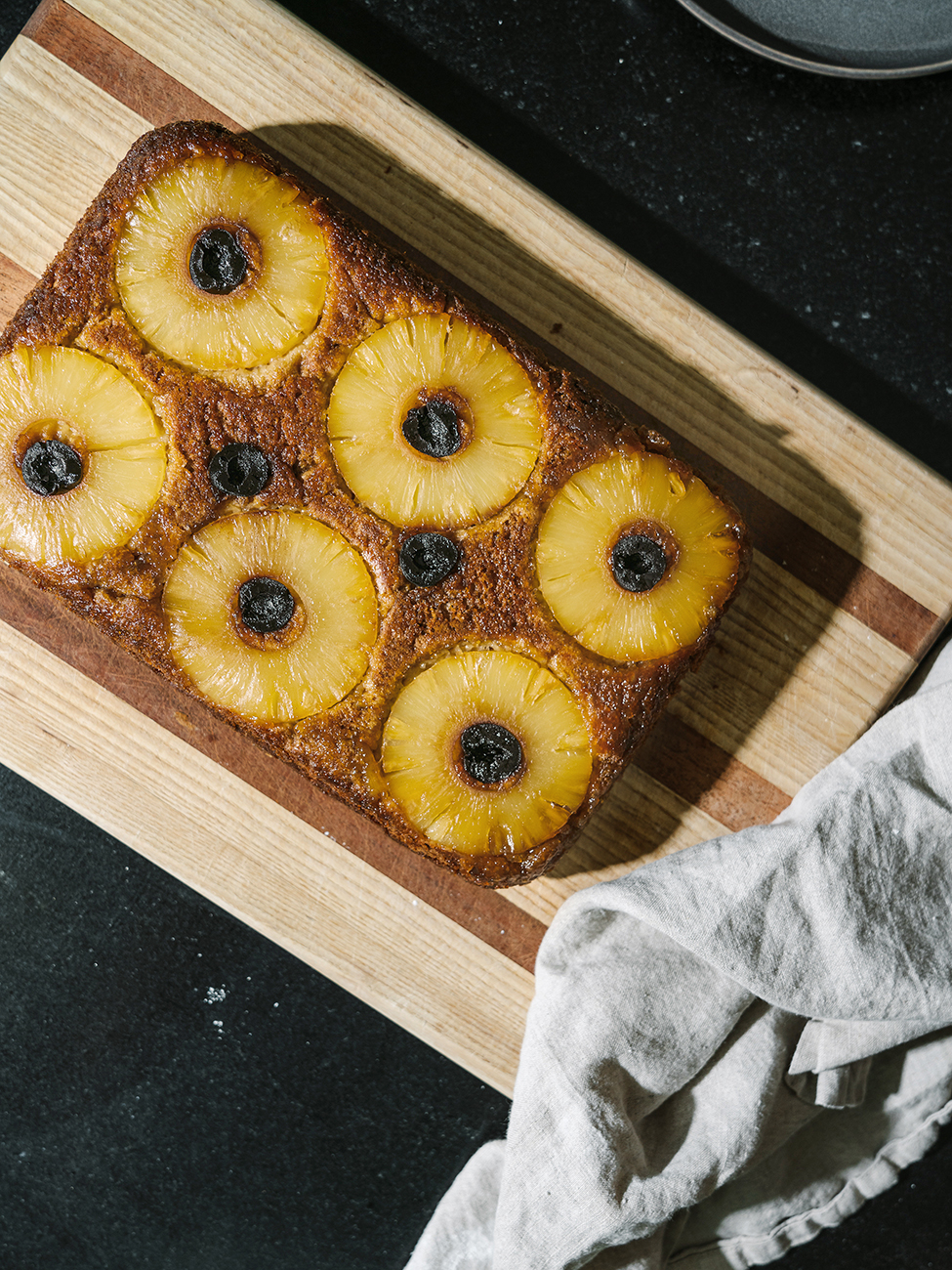 Old Fashioned Pineapple Upside Down Cake from Scratch - Restless Chipotle