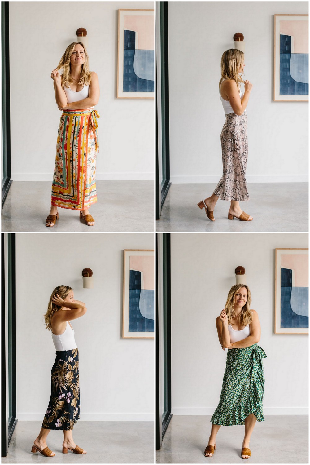 dressy midi skirts