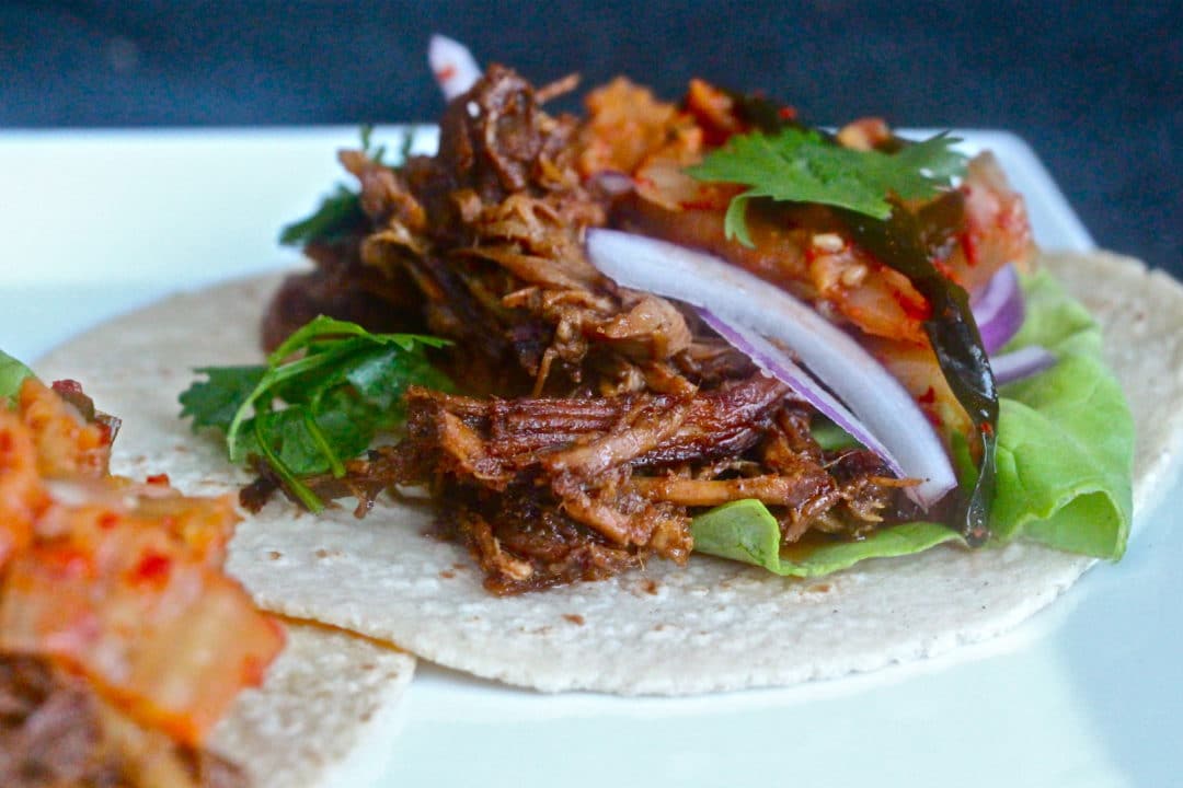 Pork tacos for an easy weeknight meal