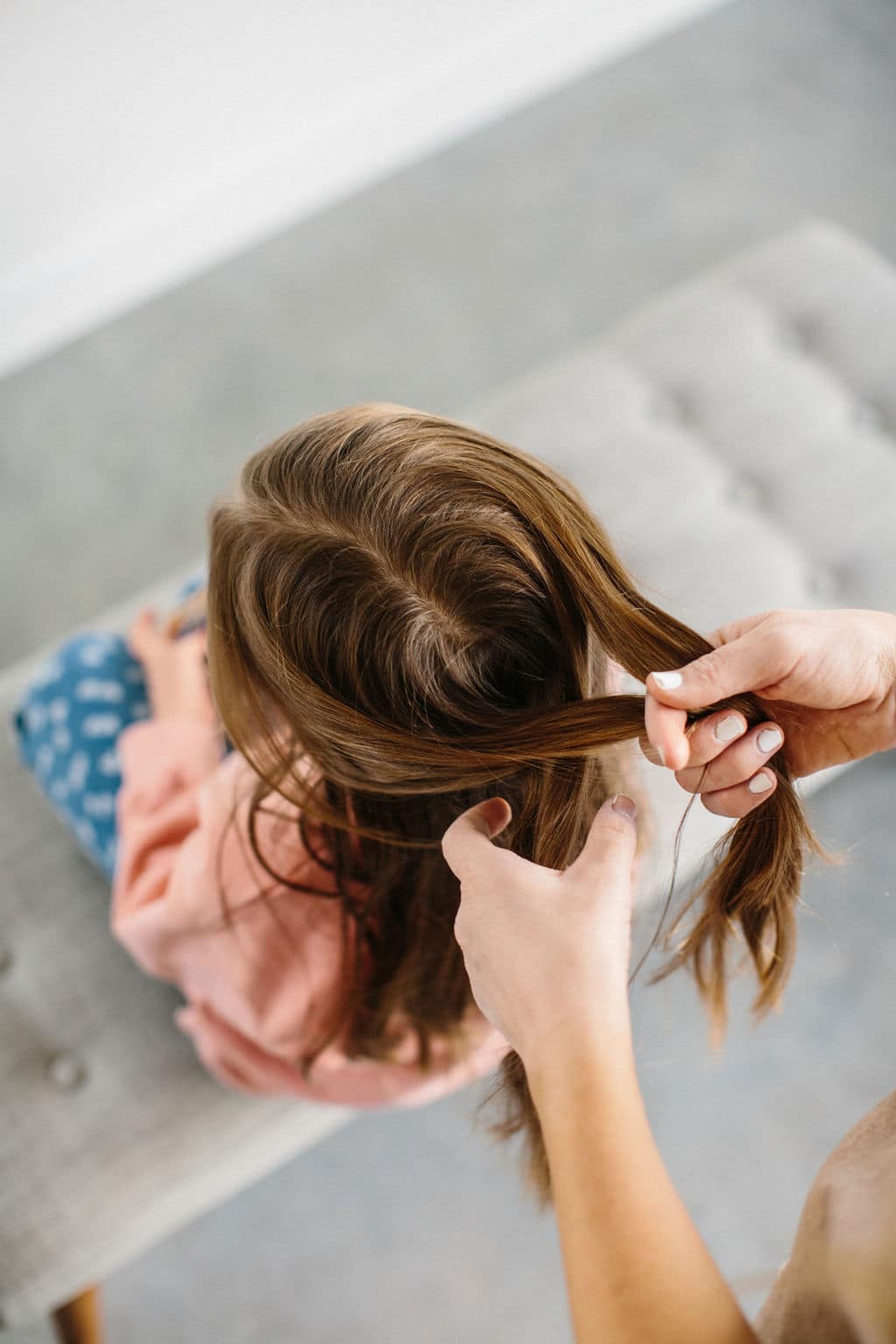 3 Easy Hairstyles For Kids Braids Buns And Wavy Hair The Effortless Chic