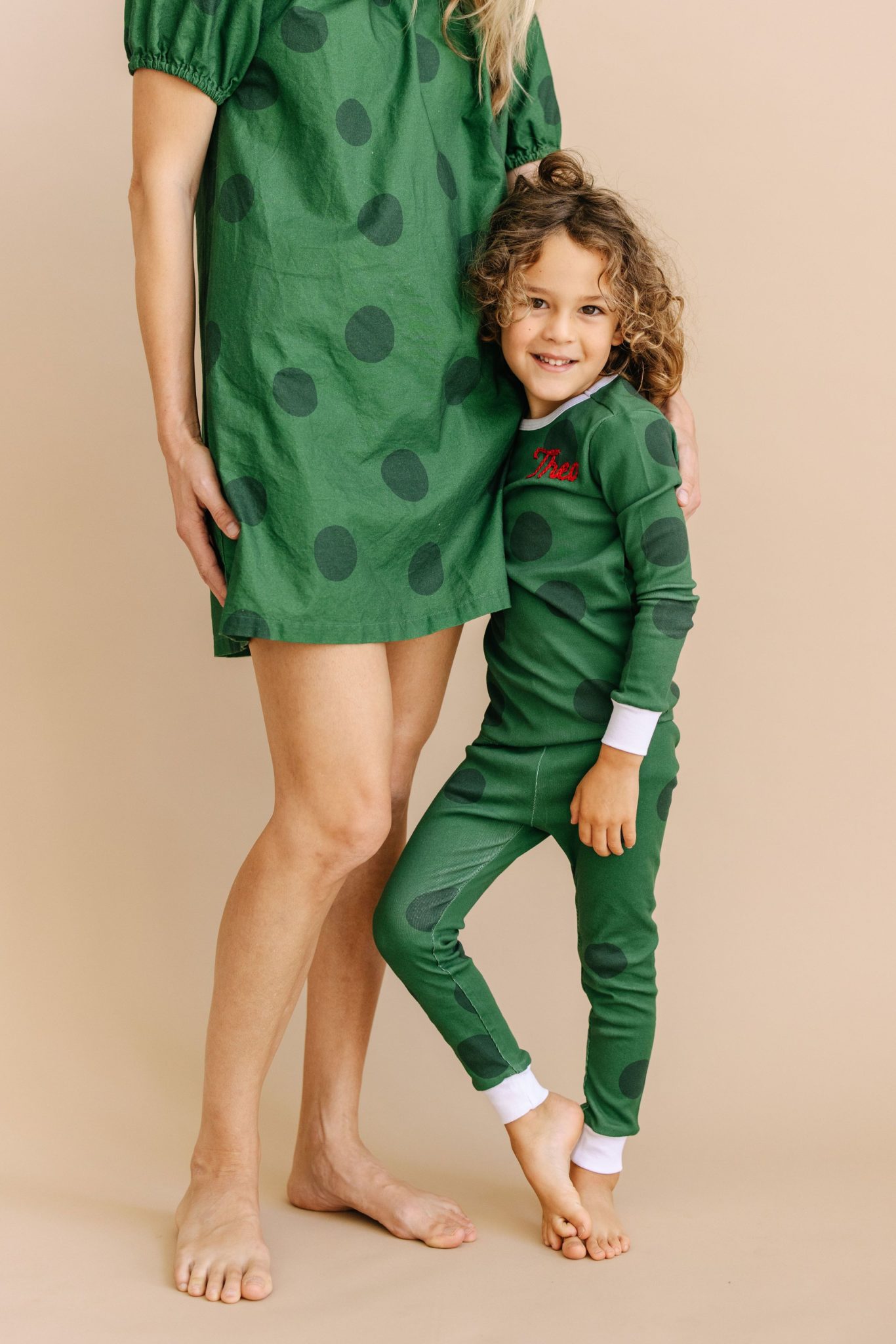 Kids' Organic Matching Mother & Daughter Pajamas